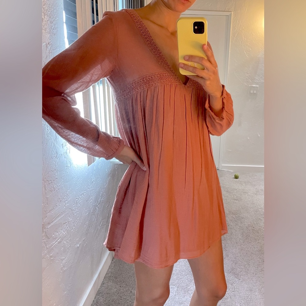 Zara dress - salmonish color size S